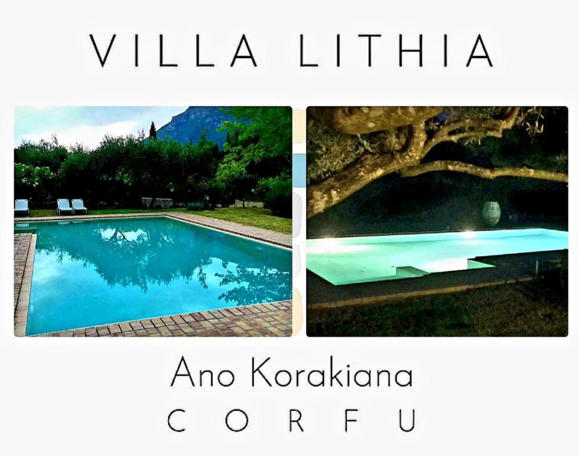 Villa Lithia Άνω Κορακιάνα Εξωτερικό φωτογραφία
